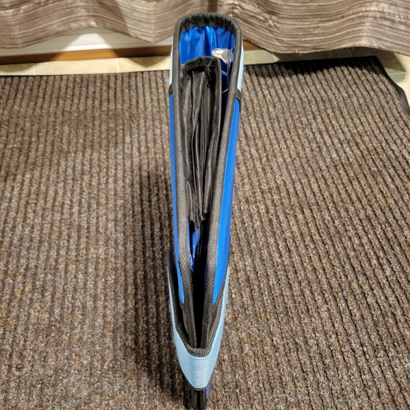 Blue n Black 3-Ring Binder Case It 5-File organizer - Picture 9 of 16